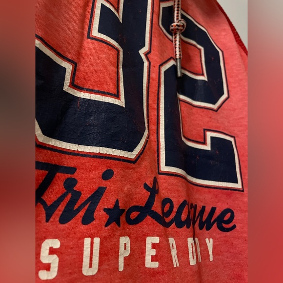 SUPERDRY VINTAGE Tri League Hoodie - Picture 6 of 13